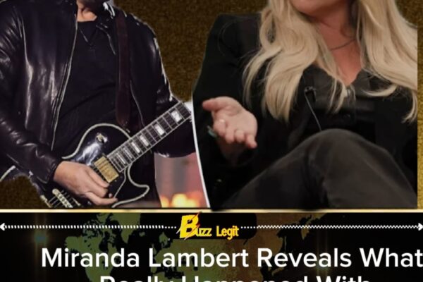 Miranda Lambert Confirms the Fight—but Denies She Punched Chad Kroeger