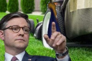 Mike Johnson’s Next Move? Speaker Contemplates Lawn Business If Republicans Lose