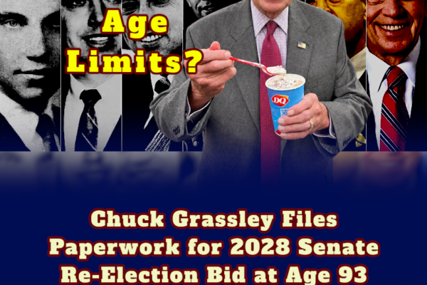 Sir, Your Senate Seat Has a Six-Year Warranty: Chuck Grassley Eyes Another Term That Could Last Until Age 101