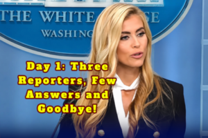 “My President — Oops, My Husband!” Katie Zacharia, The New White House Press Secretary Debut That Turned Awkward!
