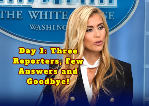 “My President — Oops, My Husband!” Katie Zacharia, The New White House Press Secretary Debut That Turned Awkward!