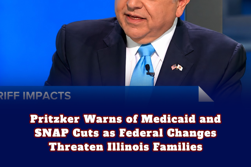 Illinois Governor Warns of Medicaid and Food Aid Cuts as Pritzker Takes Aim at Trump’s Federal Policies