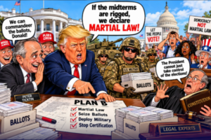 Trump Allies Float Martial Law and Ballot Seizures Ahead of Midterms: Is Democracy Now on the Emergency Menu?