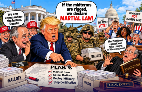 Trump Allies Float Martial Law and Ballot Seizures Ahead of Midterms: Is Democracy Now on the Emergency Menu?