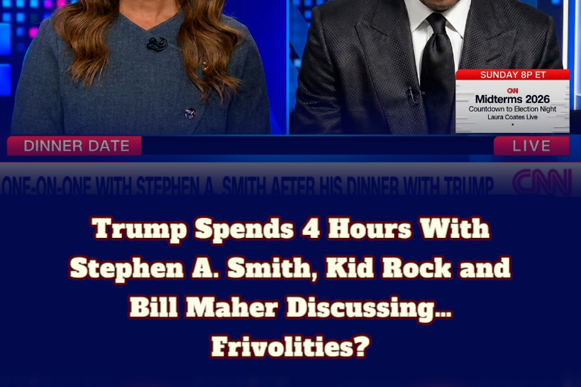 Trump Spends 4 Hours With Stephen A Smith — Kid Rock and Bill Maher Discussing… Frivolities?