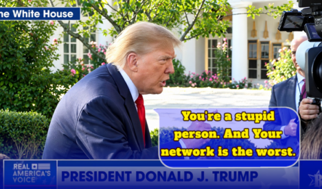 Again, Trump Calls Female Reporter Stupid After Question About Russia Sanctions and American’s Release