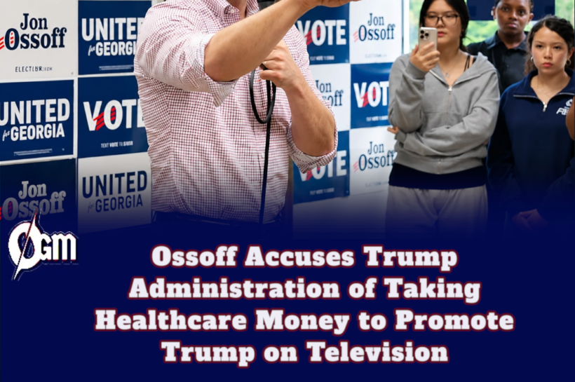 Ossoff Says Medicaid Cuts Are Funding Political Ads — Washington’s Healthcare Fight Gets a Campaign Commercial Twist