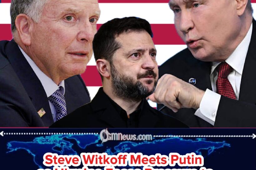 U.S Enjoy Steve Witkoff Meets Putin as Trump Pushes Ukraine to Accept a Deal to End the War