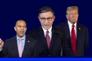 TRUMP FACES MIDTERM NIGHTMARE AS DEMOCRATS CLOSE IN ON EIGHT-POINT NATIONAL LEAD, REPUBLICANS FEAR WASHINGTON SHAKE-UP