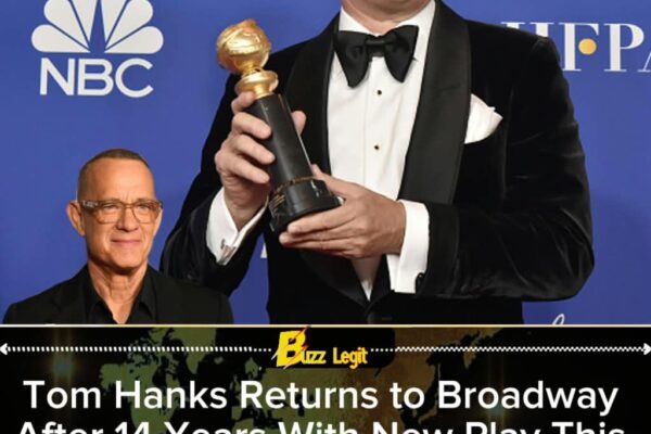 Tom Hanks Returns to Broadway After 14 Years, Proving Hollywood Stars Can Still Swap Red Carpets for Real Stage Drama!