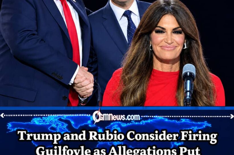 Trump and Rubio Consider Firing Kimberly Guilfoyle as Allegations Put Trump’s Ambassador Under Pressure