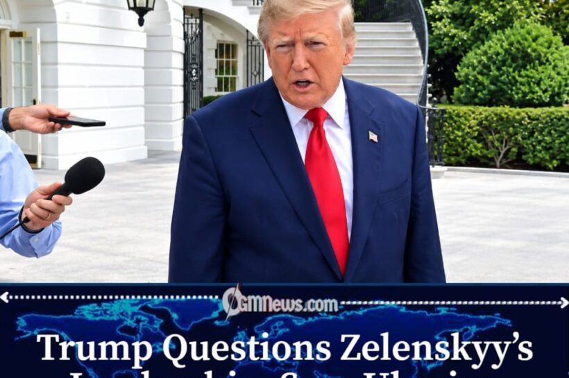 Trump Criticises Zelenskyy Over Failure to Reach a Deal With Russia