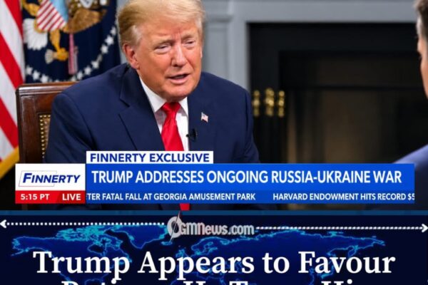 Trump Says Zelensky Is More Difficult to Deal With Than Putin