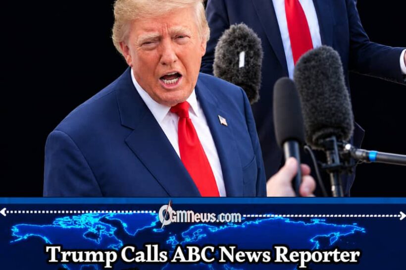 Trump Calls ABC News Reporter “Stupid” After Question About Waiving Russia Sanctions