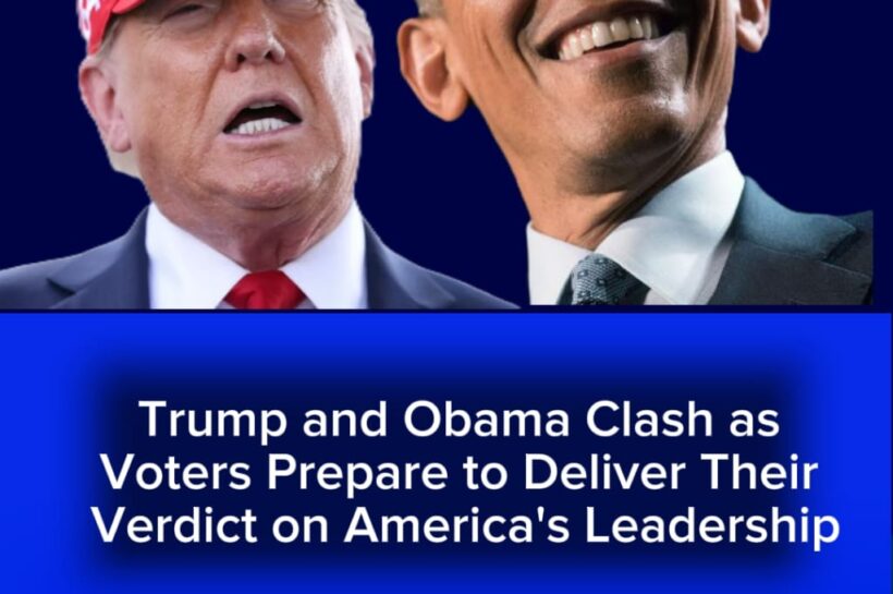 Trump and Obama Turn US Midterm Campaign Into a Political Showdown as Control of Congress Hangs in the Balance