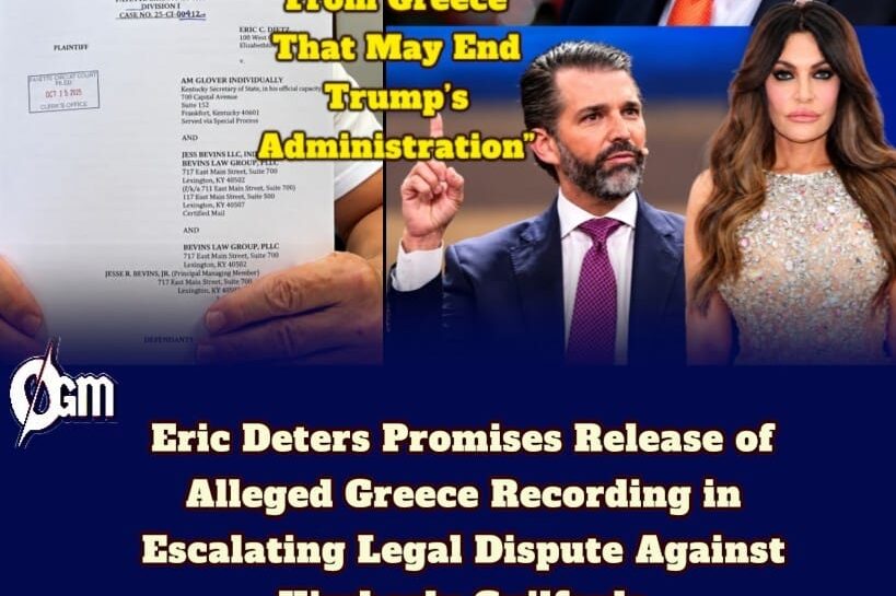 Trump Donor Eric Deters Teases Greece Recording as He Claims Lawsuit Could Shake Trump Administration