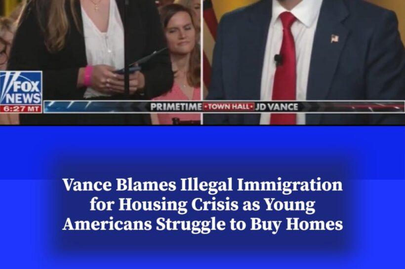 Vance Points Finger at Illegal Immigration as Housing Crisis Continues to Frustrate Americans